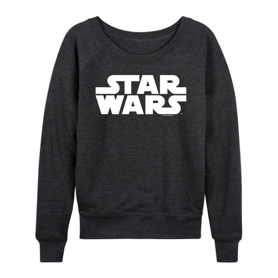 Star Wars - Logo - Women's French Terry Pullover Sweatshirt