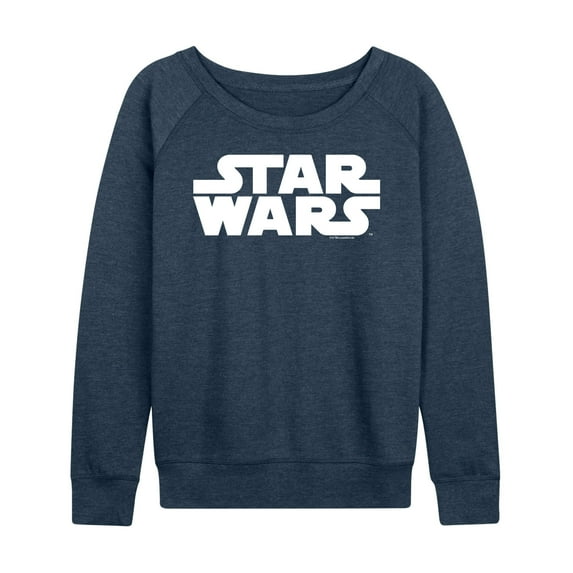 Star Wars - Logo - Women's French Terry Pullover Sweatshirt