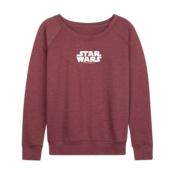 Star Wars - Logo - Women's French Terry Pullover Sweatshirt