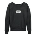 thumbnail image 1 of Star Wars - Logo - Women's French Terry Pullover Sweatshirt, 1 of 4