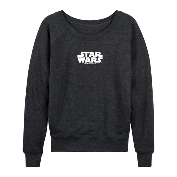Star Wars - Logo - Women's French Terry Pullover Sweatshirt