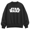 thumbnail image 1 of Star Wars - Logo - Women's Oversized Fleece Crew Sweatshirt, 1 of 3