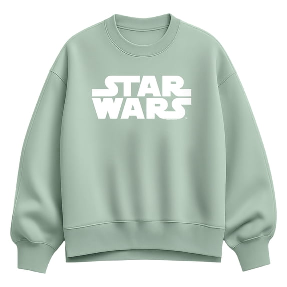Star Wars - Logo - Women's Oversized Fleece Crew Sweatshirt