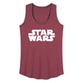 thumbnail image 1 of Star Wars - Logo - Women's Racerback Graphic Tank, 1 of 4