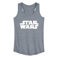 thumbnail image 1 of Star Wars - Logo - Women's Racerback Graphic Tank, 1 of 3