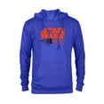 thumbnail image 1 of Star Wars Logo X-Wing Luke Skywalker R2-D2 Splatter Hearts - Pullover Hoodie for Adults - Customized-Royal, 1 of 5