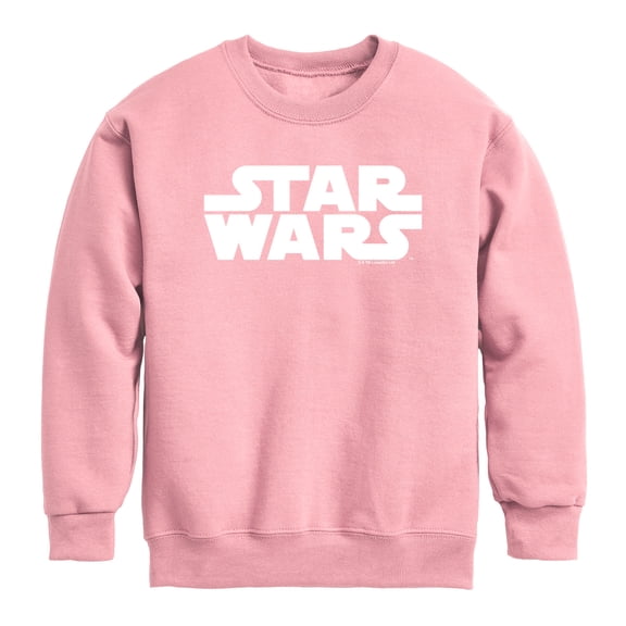 Star Wars - Logo - Youth Boys Crew Fleece Sweatshirt