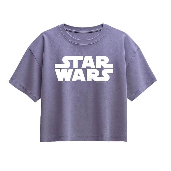 Star Wars - Logo - Youth Girls Boxy T-Shirt