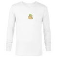 thumbnail image 1 of Star Wars Logo and The Child from The Mandalorian - Long Sleeve T-Shirt for Men - Customized-White, 1 of 5