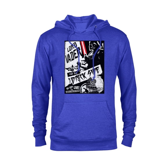 Star Wars Lord Vader and the Dark Side Band - Pullover Hoodie for Adults - Customized-Royal Heather