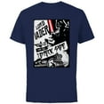 thumbnail image 1 of Star Wars Lord Vader and the Dark Side Band - Short Sleeve Cotton T-Shirt for Adults - Customized-Navy, 1 of 5