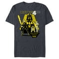 thumbnail image 1 of Star Wars Luke Darth Droids May the 4th Be With You 2022 - Short Sleeve Blended T-Shirt for Adults - Customized-Navy Heather, 1 of 5