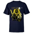 thumbnail image 1 of Star Wars Luke Darth Droids May the 4th Be With You 2022 - Short Sleeve T-Shirt for Kids - Customized-Navy, 1 of 5