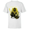 thumbnail image 1 of Star Wars Luke Darth Droids May the 4th Be With You 2022 - Short Sleeve T-Shirt for Kids - Customized-White, 1 of 5