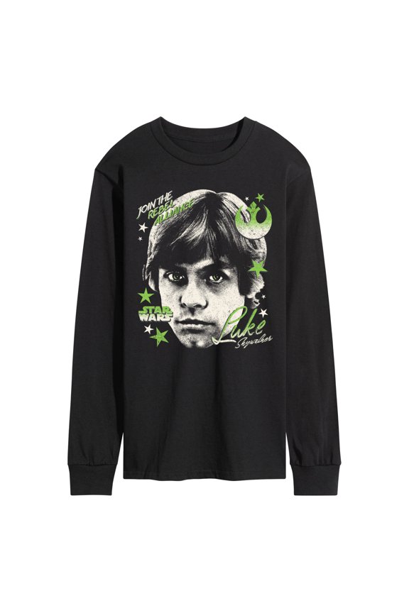 - Luke Face - Men's Long Sleeve Tee