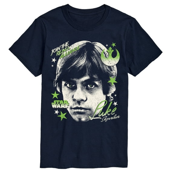 Star Wars - Luke Face - Men's Short Sleeve Tee