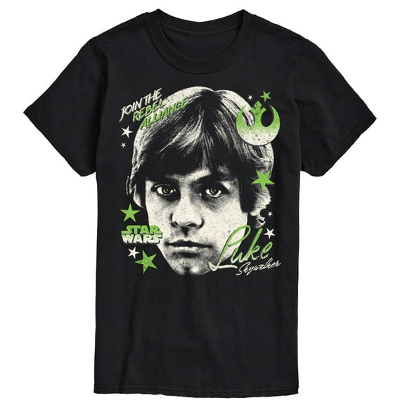 Star Wars - Luke Face - Men's Short Sleeve Tee