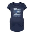 thumbnail image 1 of Star Wars - Luke Saber Schematic - Maternity Scoop Neck Tee, 1 of 4