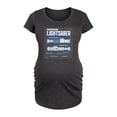 thumbnail image 1 of Star Wars - Luke Saber Schematic - Maternity Scoop Neck Tee, 1 of 4