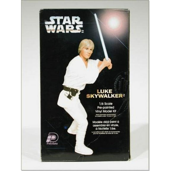 Star Wars Luke Skywalker 16Th Scale Prepainted Model Kit