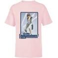 thumbnail image 1 of Star Wars Luke Skywalker 70s Retro - Short Sleeve T-Shirt for Kids - Customized-Soft Pink, 1 of 5