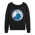 thumbnail image 1 of Star Wars - Luke Sykwalker Americana Lightweight French Terry Wide Neck Long Sleeve Graphic Shirt, 1 of 4