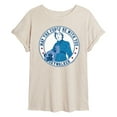 thumbnail image 1 of Star Wars - Luke Skywalker Americana - Women's Oversized Tee, 1 of 5