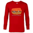 thumbnail image 1 of Star Wars Luke Skywalker “Be Home by Second Sunset” Funny - Long Sleeve T-Shirt for Men - Customized-New Red, 1 of 5
