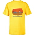 thumbnail image 1 of Star Wars Luke Skywalker “Be Home by Second Sunset” Funny - Short Sleeve T-Shirt for Kids - Customized-Yellow, 1 of 5