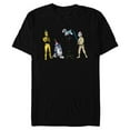 thumbnail image 1 of Star Wars Luke Skywalker Jedi Droids Tauntaun Piñata Funny - Short Sleeve Blended T-Shirt for Adults - Customized-Black, 1 of 5