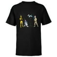 thumbnail image 1 of Star Wars Luke Skywalker Jedi Droids Tauntaun Piñata Funny - Short Sleeve T-Shirt for Kids - Customized-Black, 1 of 5