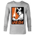 thumbnail image 1 of Star Wars Luke Skywalker Rebel Jedi - Long Sleeve T-Shirt for Men - Customized-Athletic Heather, 1 of 5