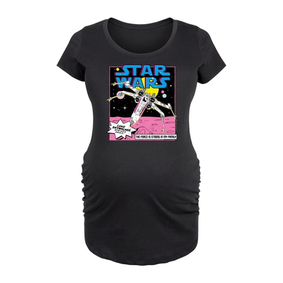 Star Wars - Luke Skywalker Ship - Maternity Scoop Neck Tee