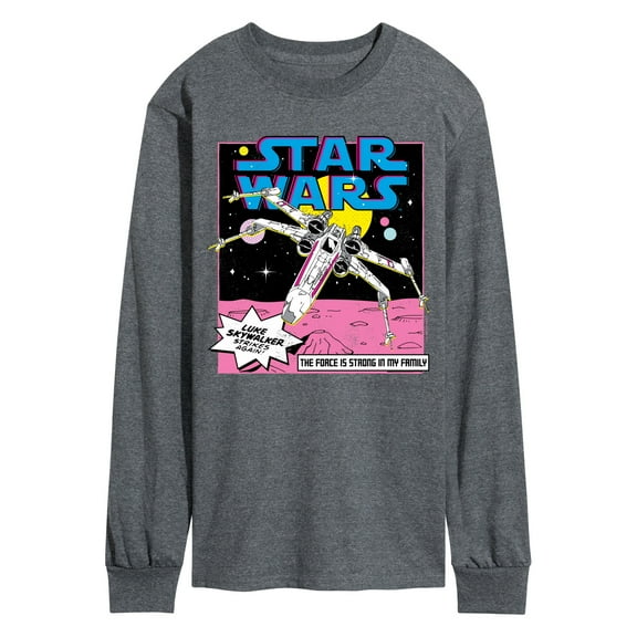 Star Wars - Luke Skywalker Ship - Men's Long Sleeve Tee