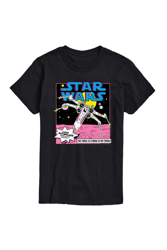 - Luke Skywalker Ship - Men's Short Sleeve Tee