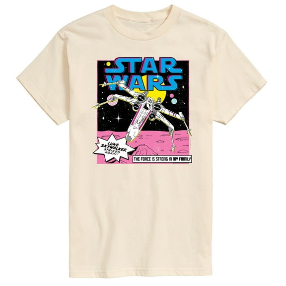 Star Wars - Luke Skywalker Ship - Men's Short Sleeve Tee