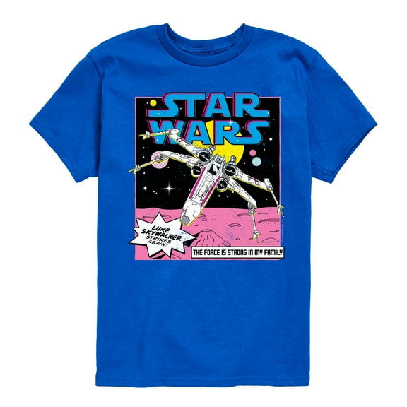 Star Wars - Luke Skywalker Ship - Toddler And Youth Short Sleeve Tee
