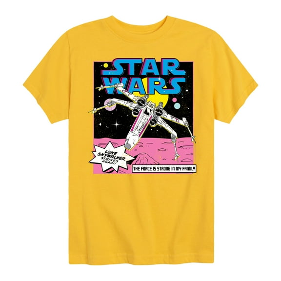 Star Wars - Luke Skywalker Ship - Toddler And Youth Short Sleeve Tee
