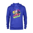 thumbnail image 1 of Star Wars Luke Skywalker vs Darth Vader Duel Retro 1980 Vibe - Pullover Hoodie for Adults - Customized-Royal, 1 of 5