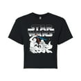 thumbnail image 1 of Star Wars - Luke Vs Vader - Juniors Cropped Tee, 1 of 5