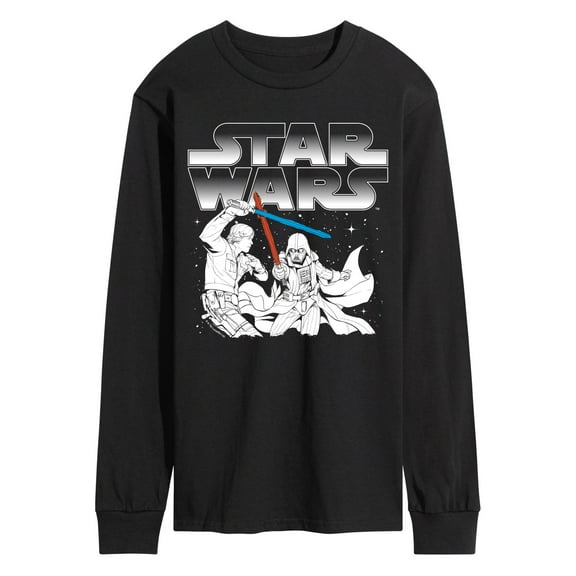 Star Wars - Luke Vs Vader - Men's Long Sleeve Tee