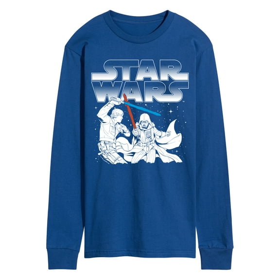 Star Wars - Luke Vs Vader - Men's Long Sleeve Tee