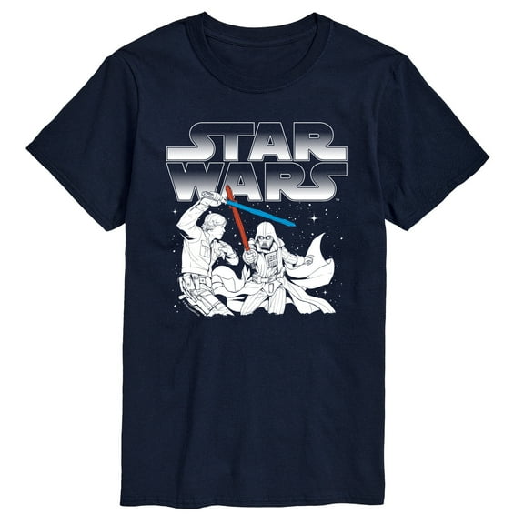 Star Wars - Luke Vs Vader - Men's Short Sleeve Tee