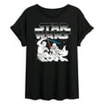 thumbnail image 1 of Star Wars - Luke Vs Vader - Women's Oversized Tee, 1 of 5