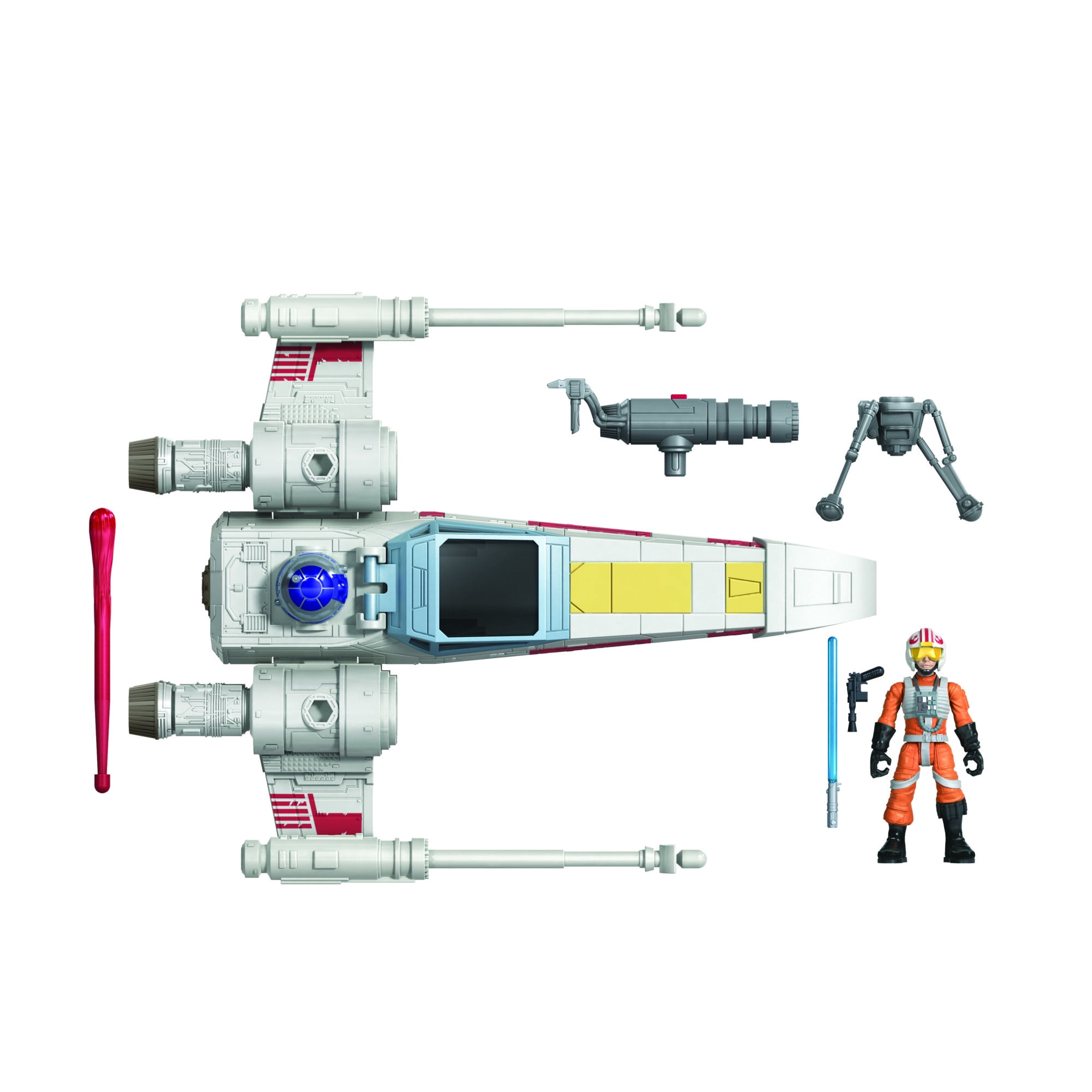Star Wars MIssion Fleet Skywalker X-wing Fighter Action Figure, 5 Accessories -