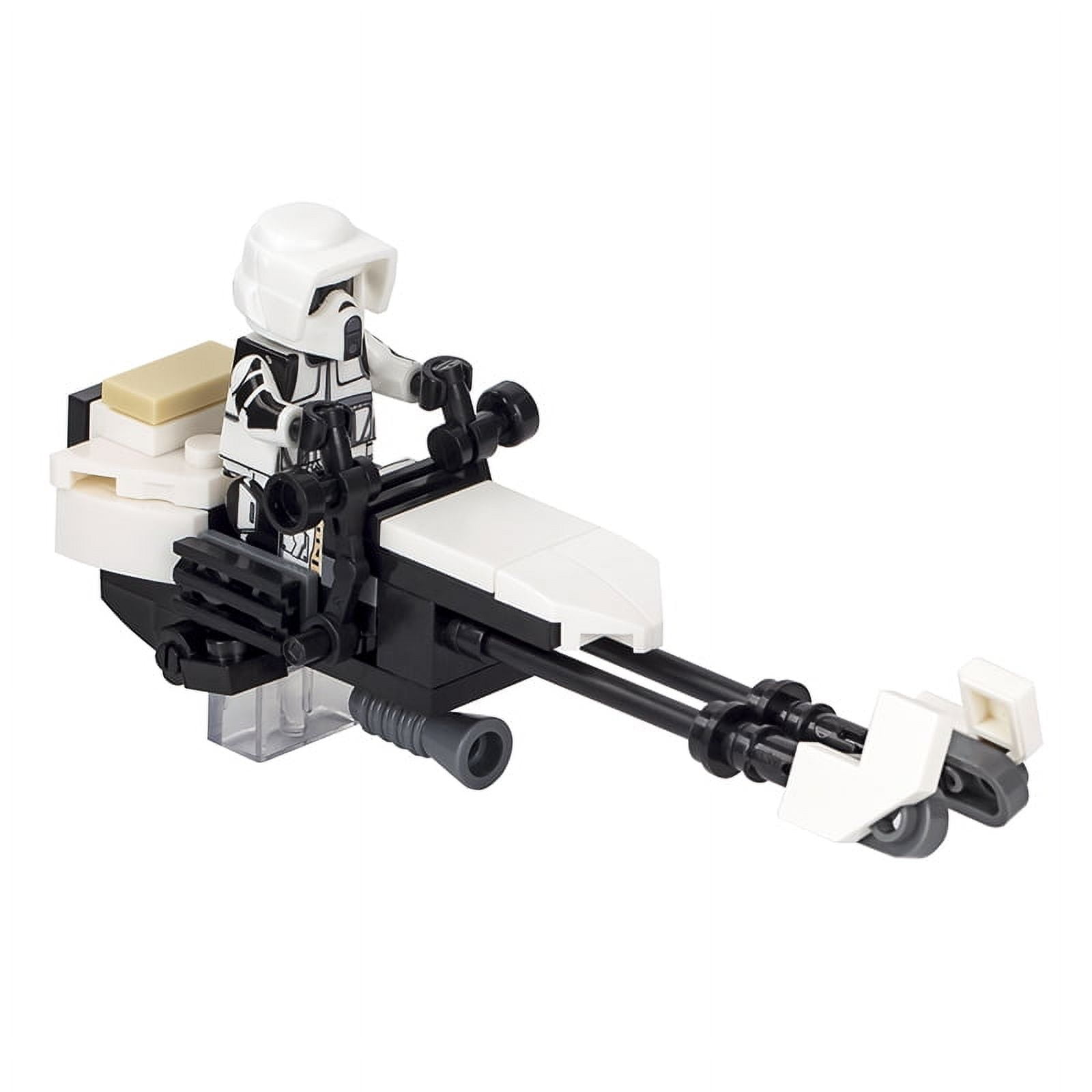 Star Wars MOC 614-AvA speeder bike with Scout Trooper Custom