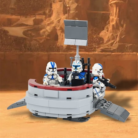 Star Wars MOC Clone Trooper & Clone Operations Command Station Custom Building Block 207 Pcs