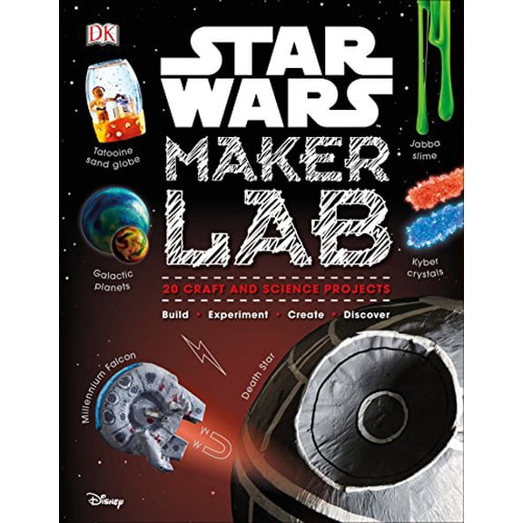 Pre-Owned Star Wars Maker Lab: 20 Craft and Science Projects (Hardcover) 1465467122 9781465467126