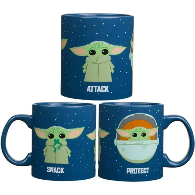 Star Wars The Mandalorian The Child Protect Attack Snack 20oz Ceramic Mug