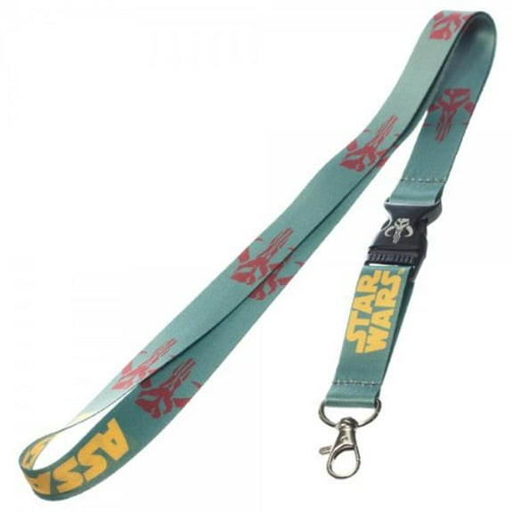 Star Wars Mandalorian Boba Fett Lanyard